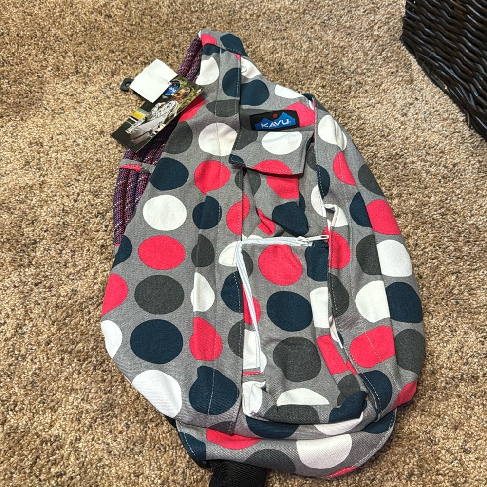 Kavu rope bag got dots